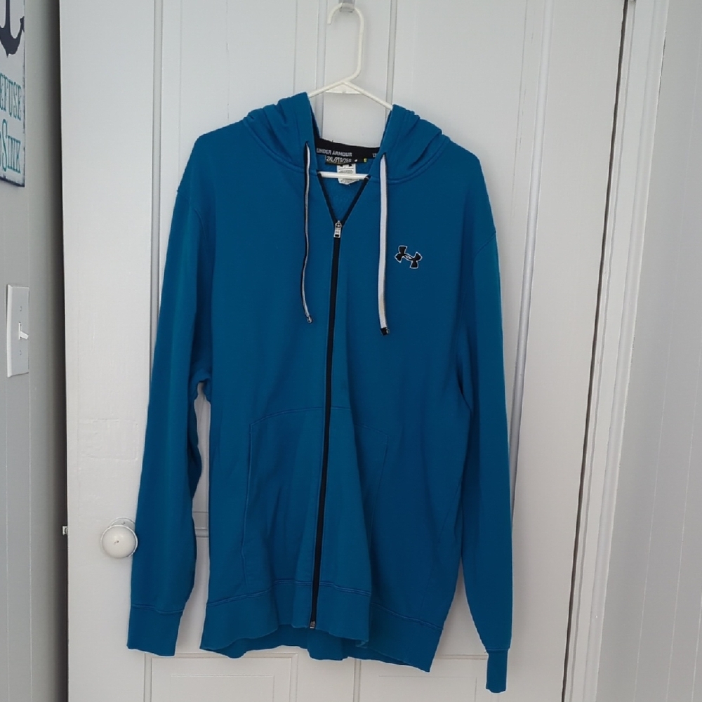 Under Armour Teal Full-Zip Hoodie
